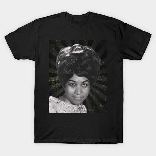 Aretha Franklin T-Shirt by KoplakStories